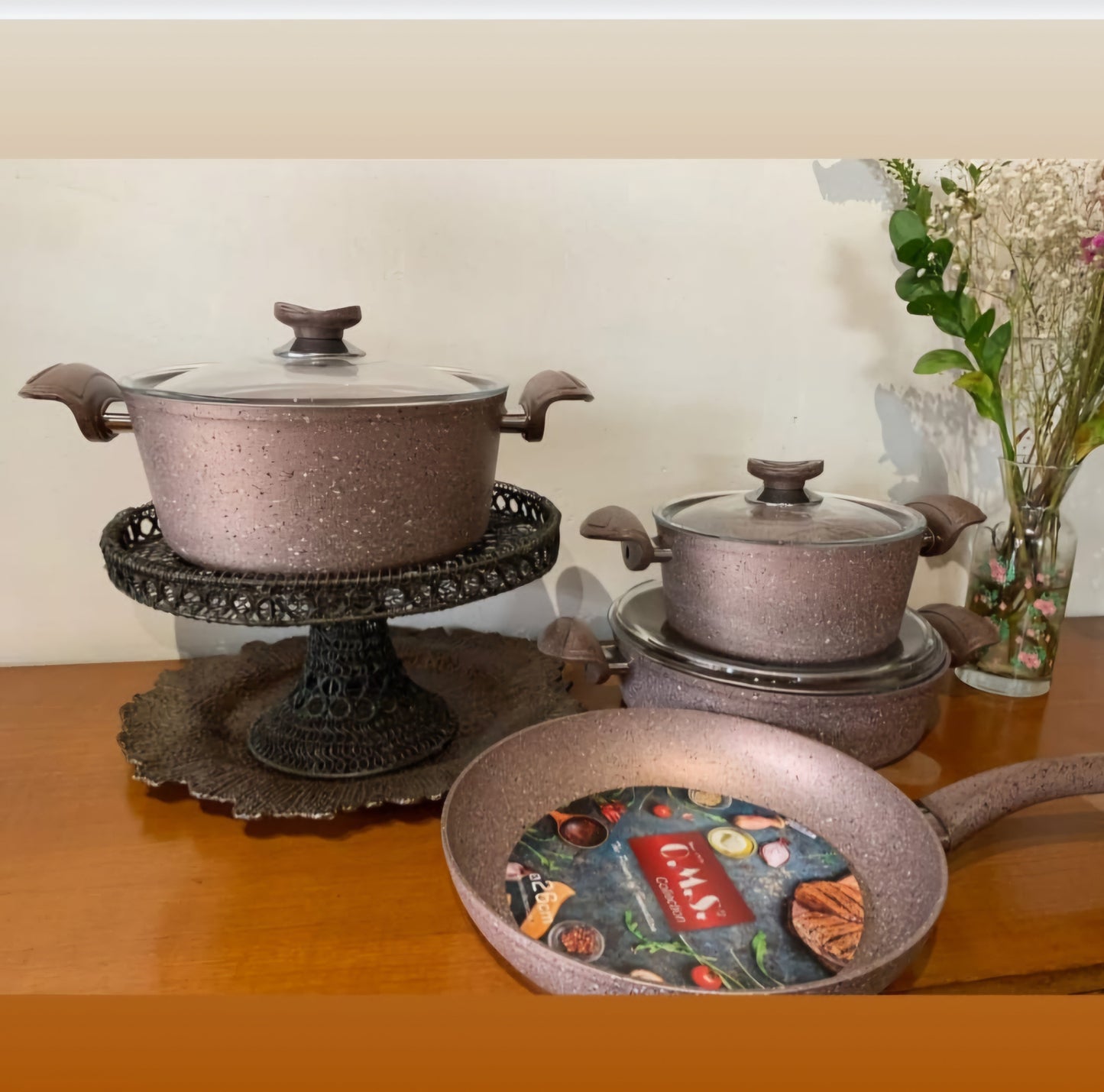 OMS 7 Piece Pot Set