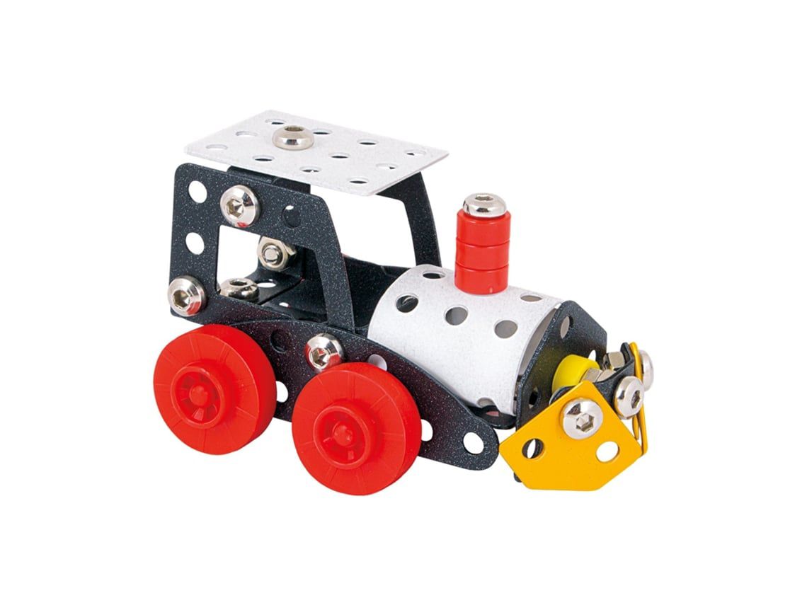 Constructor Steamer – 74-Piece Metal Building Set