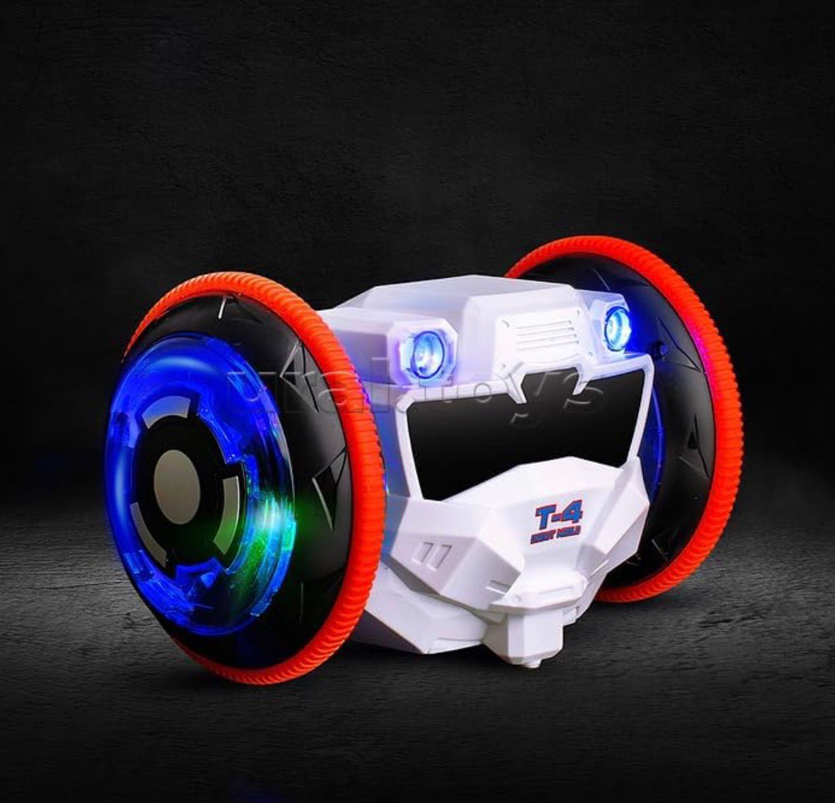 T-4 Robot Balance Car – 360° Spinning Light-Up Toy